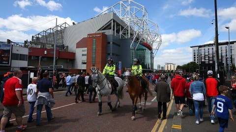 Exteriores de Old Trafford